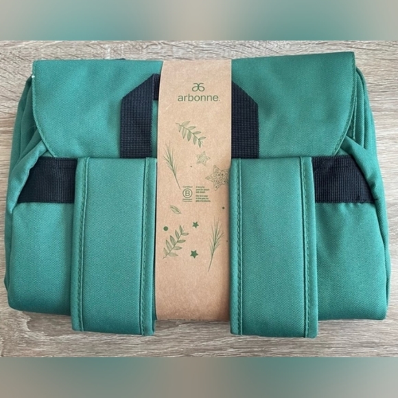 Arbonne Nature Pack Green Hiking Camping Backpack Made of Recyled Plastic NEW - Picture 5 of 5